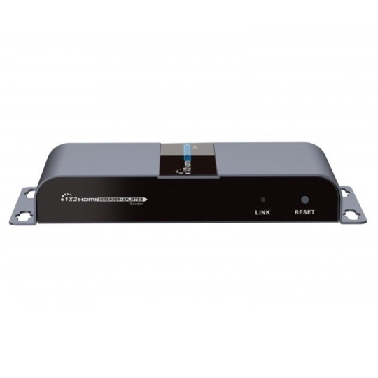 Techly HDMI 1x2 Extender Splitter over CAT6/6a/7 50m with IR pass-back IDATA EX-HL21TY Techly HDMI 1x2 Extender Splitter over CAT6/6a/7 50m with IR pass-back IDATA EX-HL21TY
