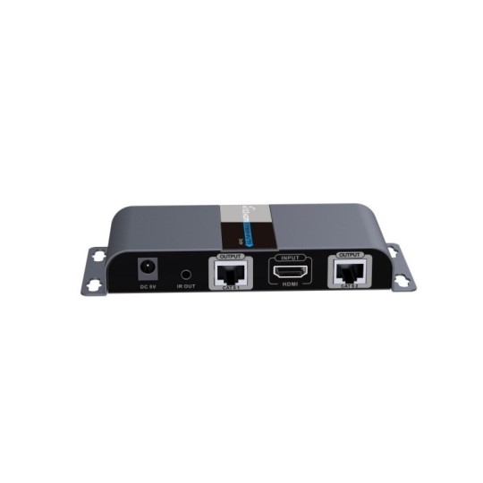 Techly HDMI 1x2 Extender Splitter over CAT6/6a/7 50m with IR pass-back IDATA EX-HL21TY