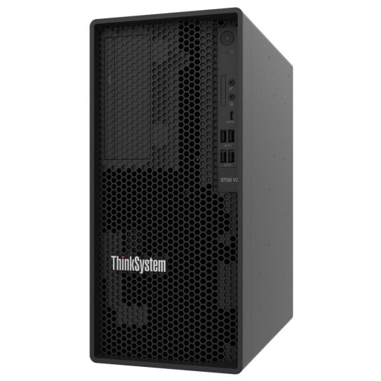 Lenovo ThinkSystem ST50 V2 server 2 TB Tower Intel Xeon E E-2324G 3.1 GHz 16 GB DDR4-SDRAM 500 W Lenovo ThinkSystem ST50 V2 server 2 TB Tower Intel Xeon E E-2324G 3.1 GHz 16 GB DDR4-SDRAM 500 W