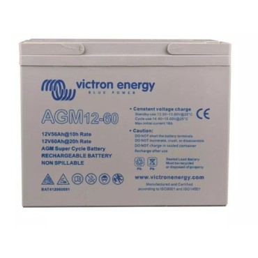 Victron Energy AGM Deep Cycle 60 Ah 12 V lead acid battery