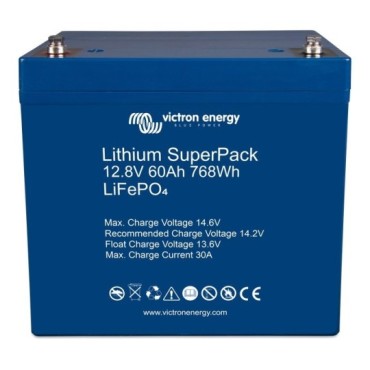 Victron Energy LiFePO4 SuperPack BAT512060705 12.8V/60Ah battery