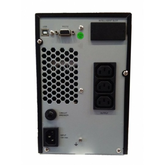 Orvaldi VWPP1K uninterruptible power supply (UPS) Double-conversion (Online) 1 kVA 900 W 3 AC outlet(s)