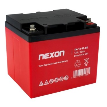 NEXON GEL BATTERY 12V 50AH LONG LIFE 12L