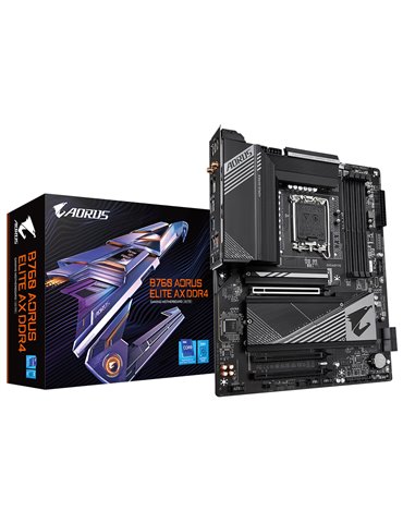 Gigabyte B760 AORUS ELITE AX DDR4 (rev. 1.0) Intel B760 Express LGA 1700 ATX