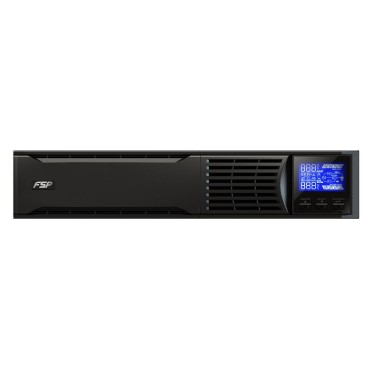 FSP Champ Rack 2K uninterruptible power supply (UPS) Double-conversion (Online) 2 kVA 1800 W 3 AC outlet(s)