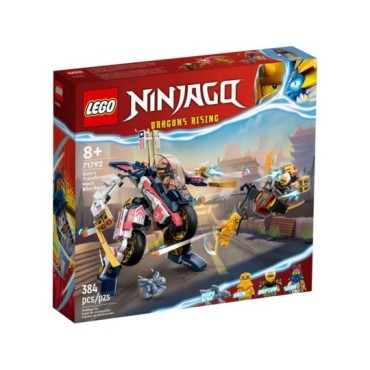 LEGO NINJAGO 71792 SORA'S TRANSFORMING MECH BIKE RACER