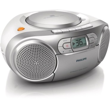 Philips AZ127 - boombox - CD, Cassette