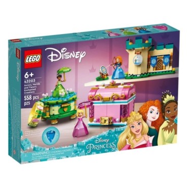 LEGO DISNEY 43203 AURORA, MERIDA AND TIANA'S ENCHANTED CREATIONS