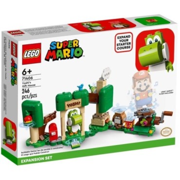 LEGO SUPER MARIO 71406 EXPANSION SET - YOSHI'S GIFT HOUSE