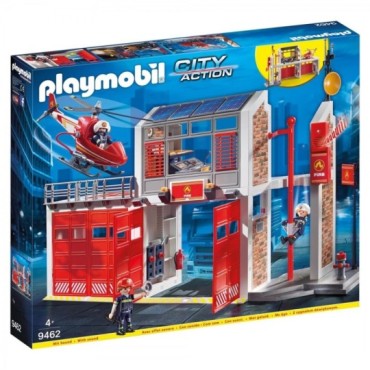 City Action Figure Set 9462 Large Fire Station