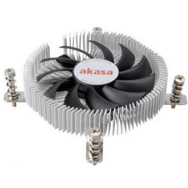 Akasa AK-CC7129BP01 Low Profile CPU Cooler - 74mm