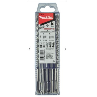 MAKITA DRILL BIT SET SDS+ 12pcs. NEMESIS 2