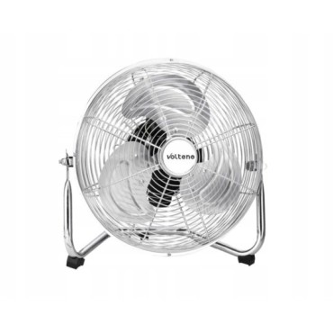 VOLTENO FLOOR CIRCULATOR FAN CHROME 80W / 40 cm