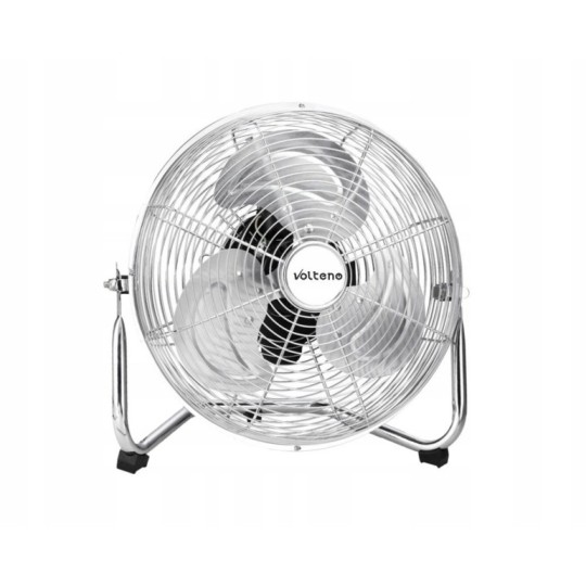 VOLTENO FLOOR CIRCULATOR FAN CHROME 80W / 40 cm VOLTENO FLOOR CIRCULATOR FAN CHROME 80W / 40 cm