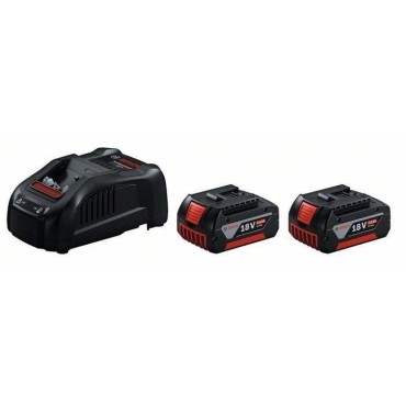 Bosch 2 x GBA 18V 5.0Ah + charger GAL