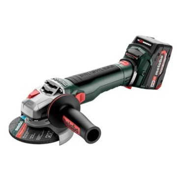 METABO. ANGLE GRINDERWB 18 LT BL 11-125 QUICK 2x5,2Ah METABOX