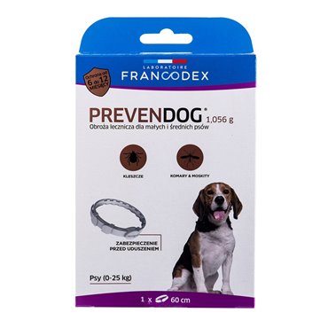 FRANCODEX PrevenDog - collar against ticks - 60 cm