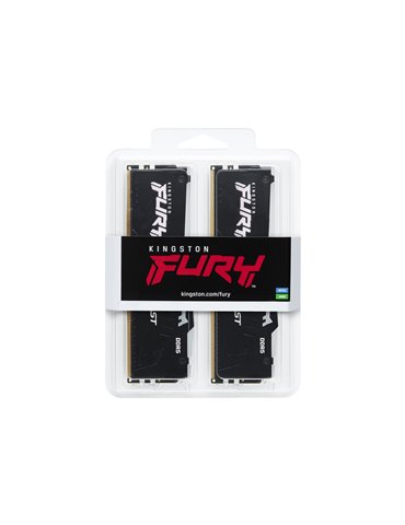 Kingston Technology FURY Beast RGB RAM-minnen 64 GB 2 x 32 GB DDR5 5600 MHz