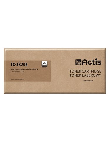 Actis TX-3320X Tonerkassett 1 styck Kompatibel Svart