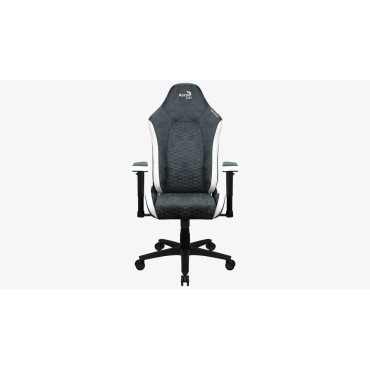 Aerocool Crown AeroSuede Universal gaming chair Padded seat Blue  Steel