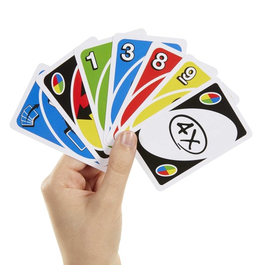 Games UNO Extreme Kortspel Kasta kort