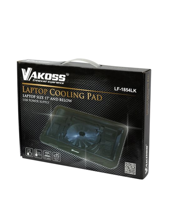 Vakoss LF-1854LK kylningsdynor för bärbara datorer 43,2 cm (17") Svart Vakoss LF-1854LK kylningsdynor för bärbara datorer 43,2 cm (17") Svart