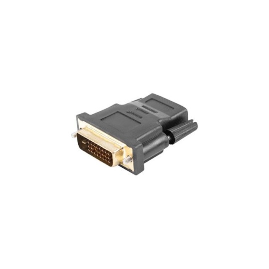 Lanberg AD-0010-BK kabelomvandlare (hane/hona) HDMI DVI-D Svart
