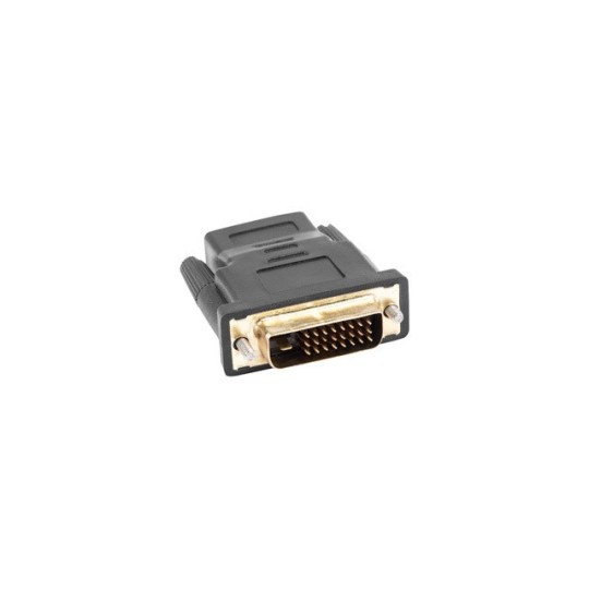 Lanberg AD-0010-BK kabelomvandlare (hane/hona) HDMI DVI-D Svart