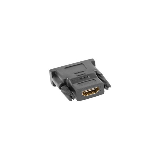 Lanberg AD-0010-BK kabelomvandlare (hane/hona) HDMI DVI-D Svart