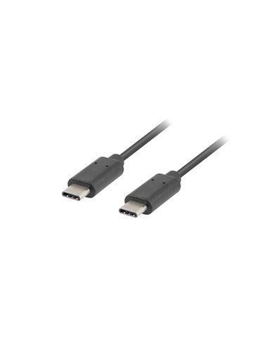 Lanberg CA-CMCM-10CU-0010-BK USB-kablar 1 m USB 2.0 USB C Svart