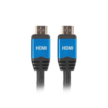Lanberg CA-HDMI-20CU-0010-BL HDMI-kabel 1 m HDMI Typ A (standard) Svart 2