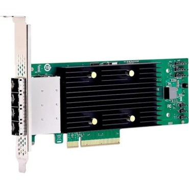 Broadcom Broadcom HBA 9600-16e - Kontrollerkort - 16 Kanal - SATA 6Gb/s / SAS 24Gb/s / PCIe 4.0 (NVMe) - PCIe 4.0 x8