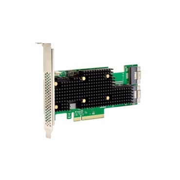 Broadcom Broadcom HBA 9620-16i - Kontrollerkort (RAID) - 16 Kanal - SATA 6Gb/s / SAS 24Gb/s / PCIe 4.0 (NVMe) - RAID RAID 0, 1, 