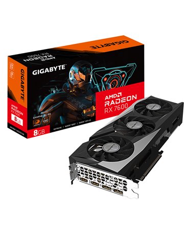 Gigabyte Radeon RX 7600 GAMING OC 8G AMD 8 GB GDDR6