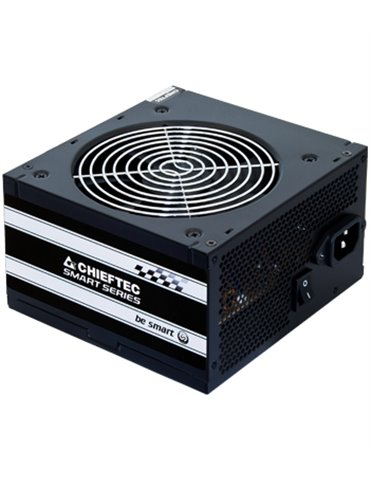 Chieftec GPS-500A8 strömförsörjningsenheter 500 W 20+4 pin ATX ATX Svart