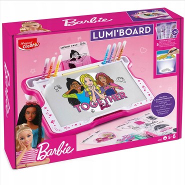 MAPED Podświetlana tablica Lumi Board Barbie MAPED