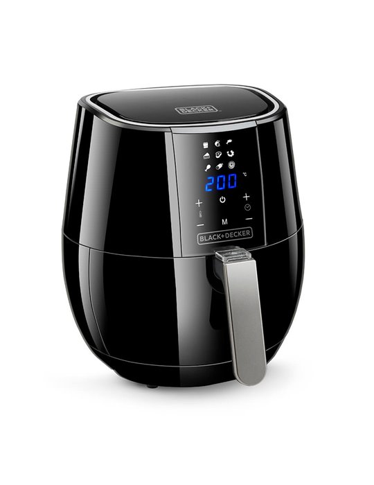 Black & Decker Air Fryer Digital Control 3,5L Black Black & Decker Air Fryer Digital Control 3,5L Black