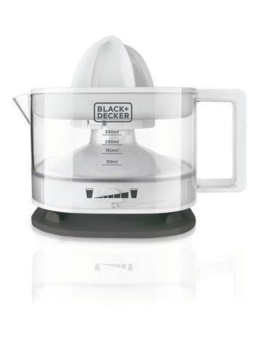 Black & Decker BXCJ25E Juicecentrifug 25 W Grå, Transparent, Vit