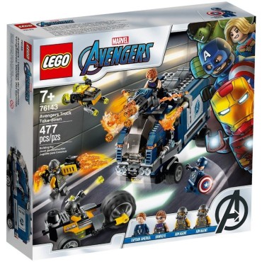 LEGO MARVEL 76143 AVENGERS TRUCK TAKE-DOWN