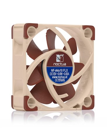 NOCTUA NF-A4x10 5V Computer case Fan 4 cm Beige  Brown NF-A4X10 5V FLX