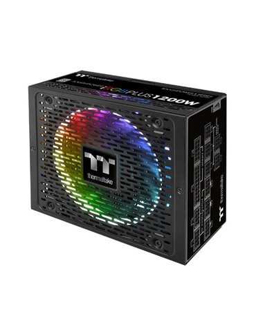 Thermaltake Toughpower iRGB PLUS strömförsörjningsenheter 1200 W 24-pin ATX Svart