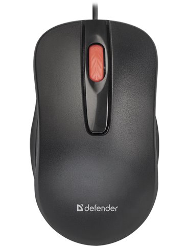 Defender POINT MM-756 datormöss Ambidextrous USB Type-A Optisk 1000 DPI