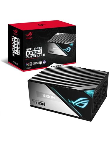 ASUS ROG THOR 1000P2-GAMING strömförsörjningsenheter 1000 W 20+4 pin ATX Svart, Silver