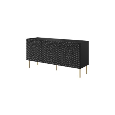 Cama MEBLE HOLE chest 152x42.5x74.5 cm matte black