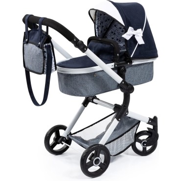 bayer Doll pram BAYER Design 18481AB Combi Neo Vario deep Blue