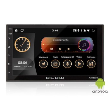 BLOW Radio BLOW AVH-9930 2DIN 7  GPS Android 11