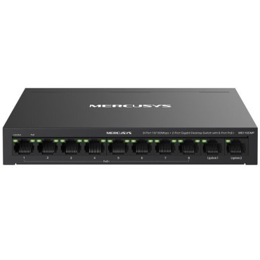Mercusys MS110CMP Network Switch PoE Support Black