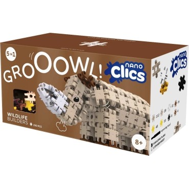 Building blocks Nano Clics - Wildlife Builders - 250 elements (NC006)