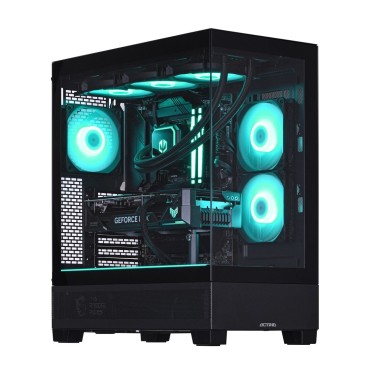 Actina 5901443416432 PC AMD Ryzen™ 7 7800X3D 32 GB DDR5-SDRAM 1 TB SSD NVIDIA GeForce RTX 5070 Midi Tower Black