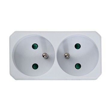 Esperanza ELK305W Electrical Splitter 2 Sockets White